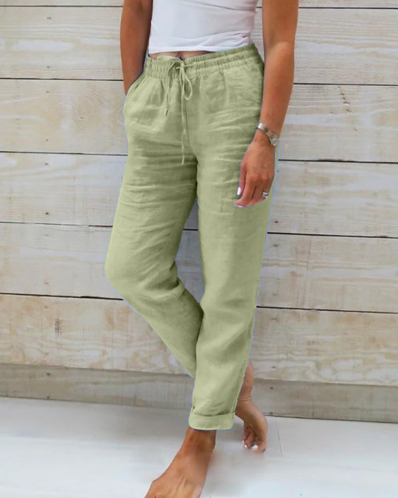 Luchy™ | Pantalón Elegante Ligero con Cintura Elástica