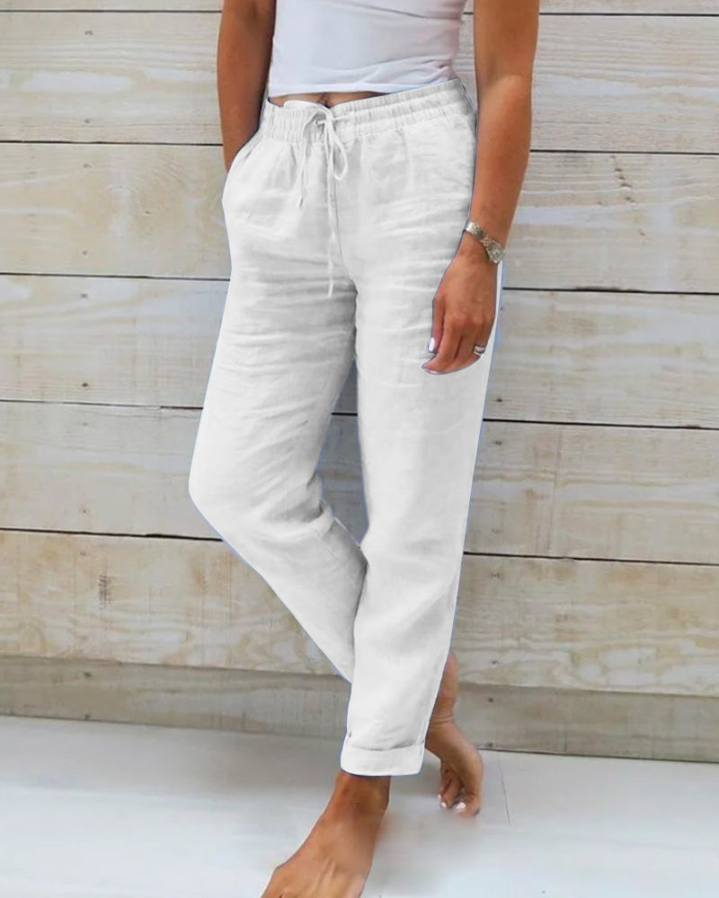 Luchy™ | Pantalón Elegante Ligero con Cintura Elástica
