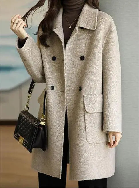 Elisa - Abrigo de invierno para mujer de lana