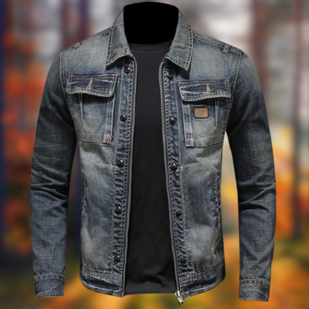 Basile™ | Chaleco de Jean estilo retro