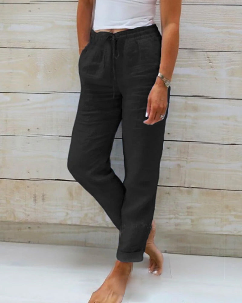 Luchy™ | Pantalón Elegante Ligero con Cintura Elástica