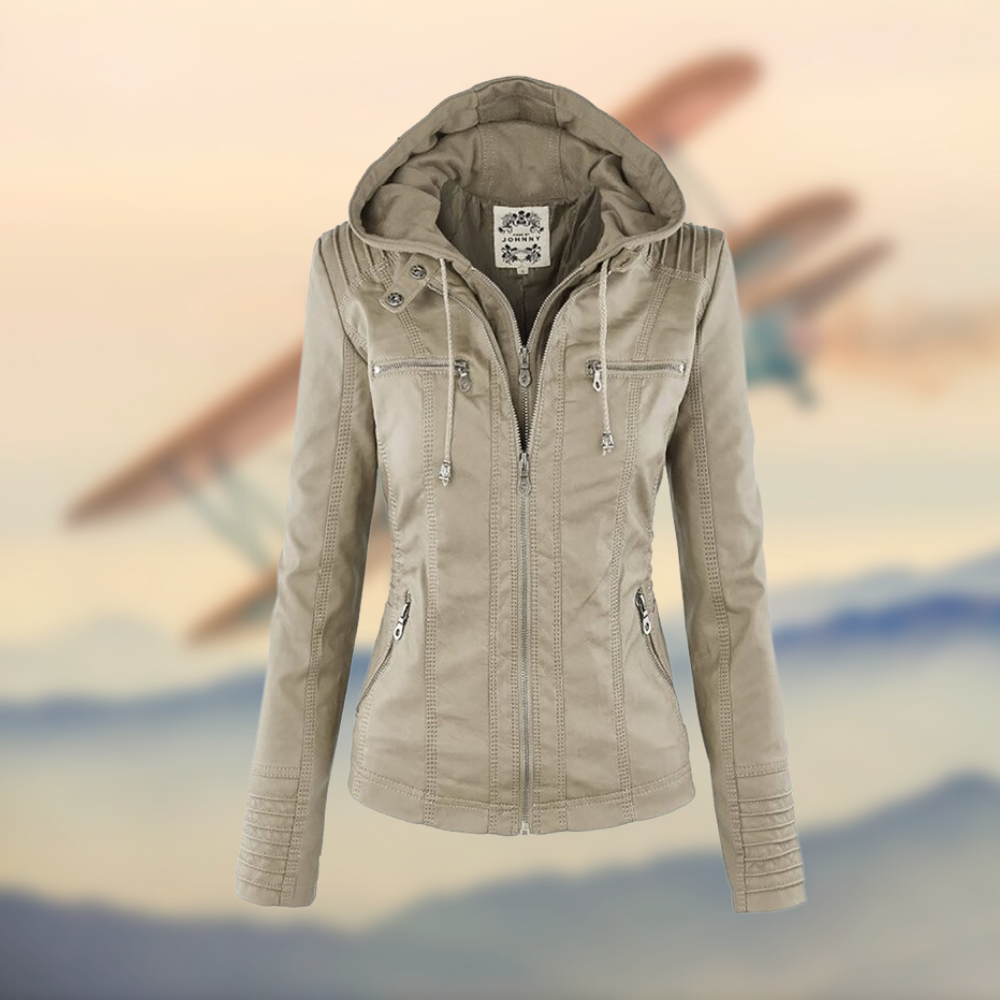 Ambre™ - La chaqueta de cuero vegana