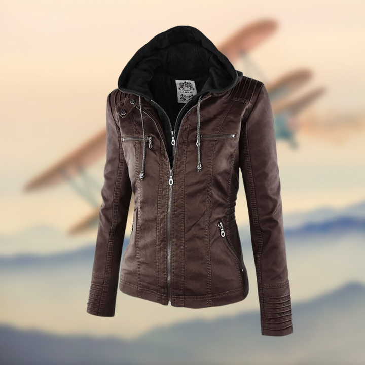 Ambre™ - La chaqueta de cuero vegana