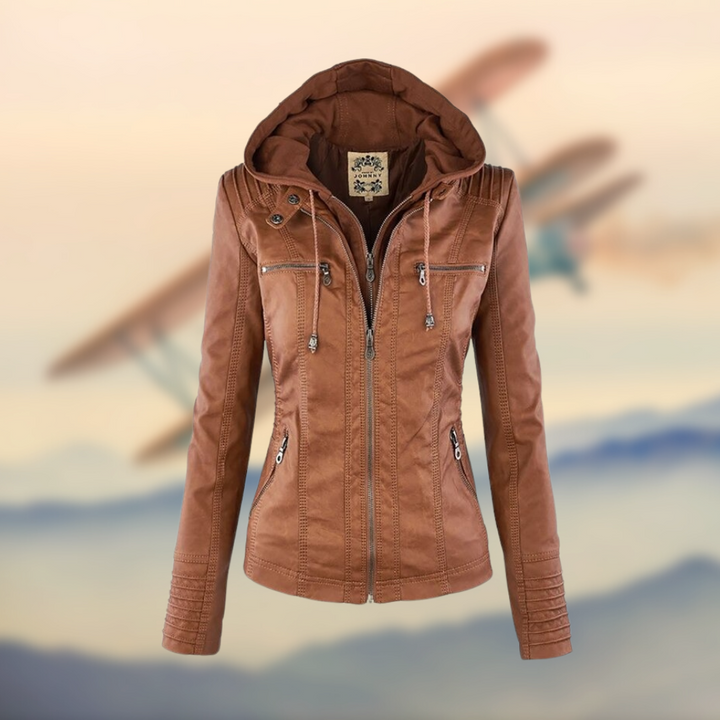 Ambre™ - La chaqueta de cuero vegana