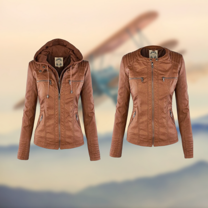Ambre™ - La chaqueta de cuero vegana