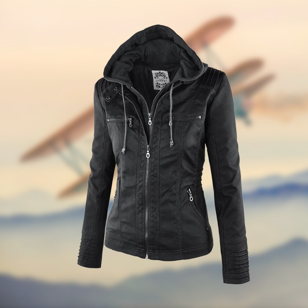 Ambre™ - La chaqueta de cuero vegana
