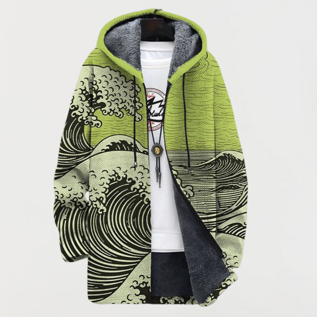 Kai | Cardigan de Luxe Inspirado por el Arte