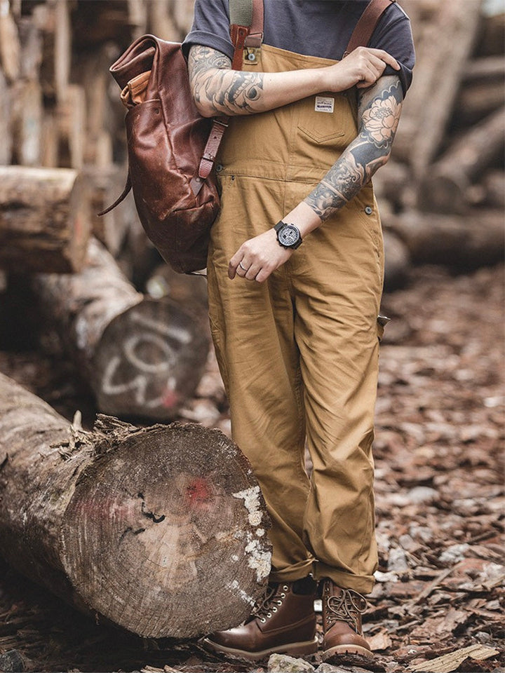 Gaspard™ | Ajattomat vintage-henkselihousut