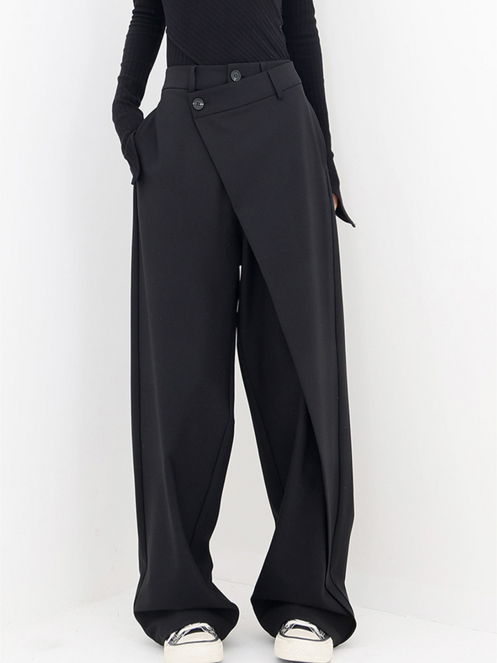 Elysian™ | Pantalón Amplio Asimétrico