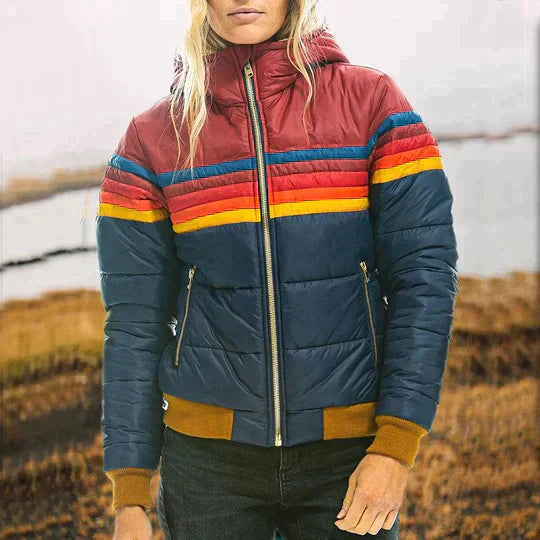 Mathilde™ - Chaqueta Retro con Capucha