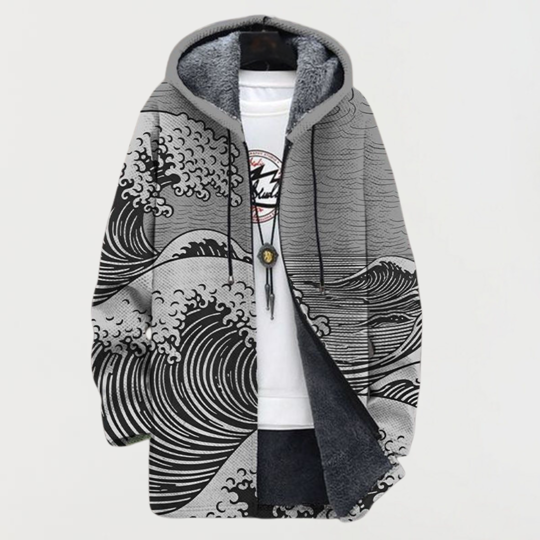 Kai | Cardigan de Luxe Inspirado por el Arte
