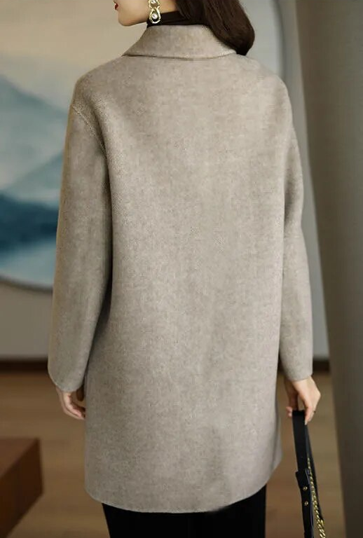 Elisa - Abrigo de invierno para mujer de lana