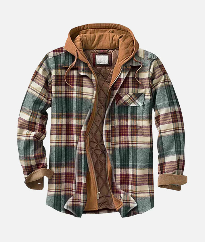 Lenoir™ | Chaqueta patchwork a cuadros