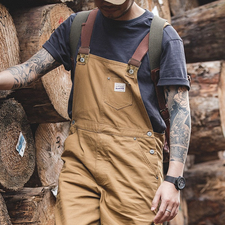 Gaspard™ | Ajattomat vintage-henkselihousut