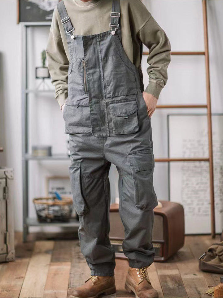 Louis™ | Pantalón de tirantes verde clásico