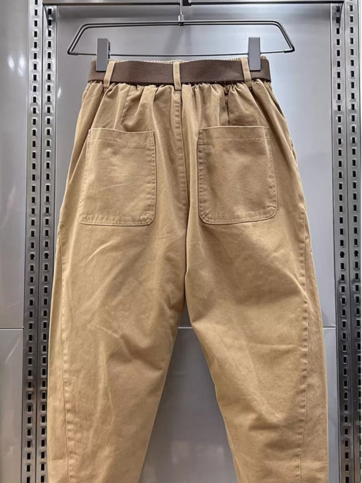 Laurent™ | Pantalones Capri con Cinturón