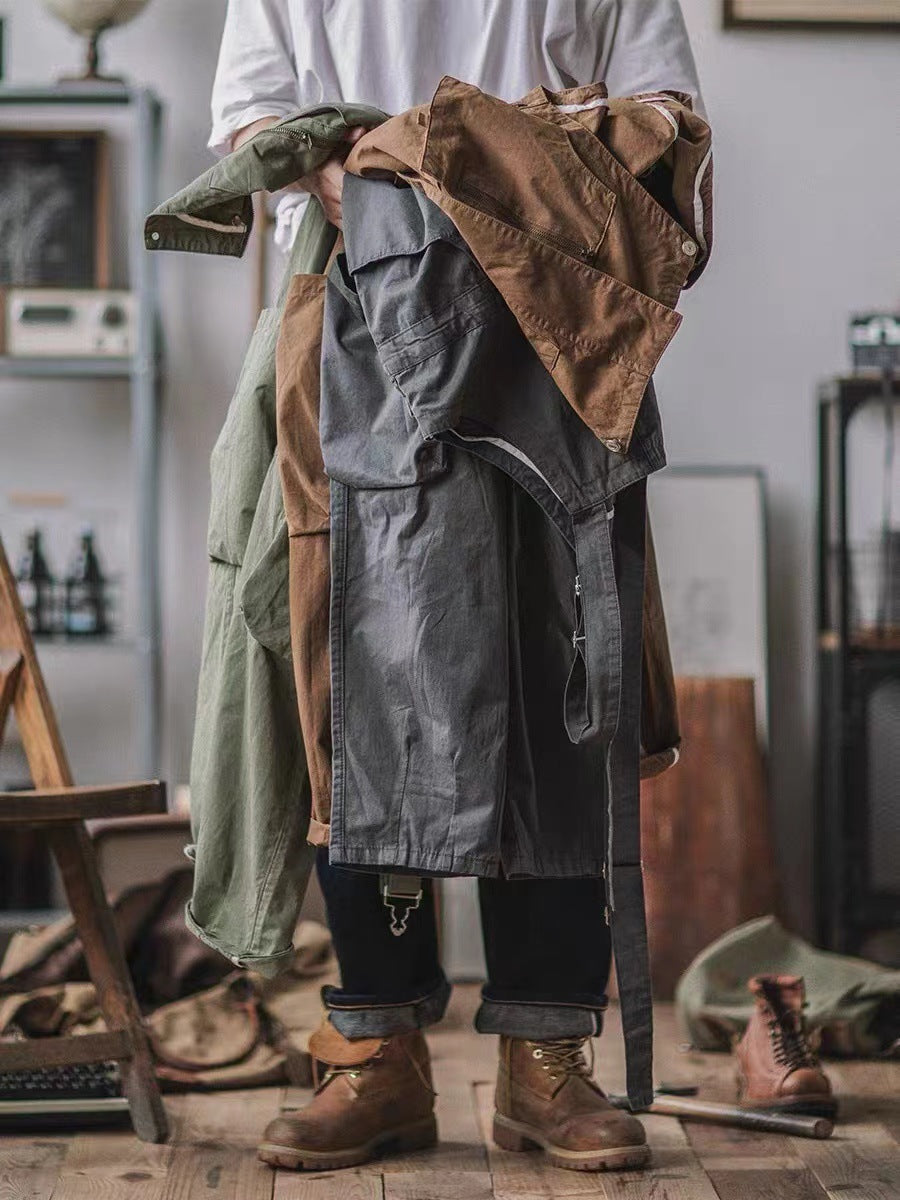 Louis™ | Pantalón de tirantes verde clásico