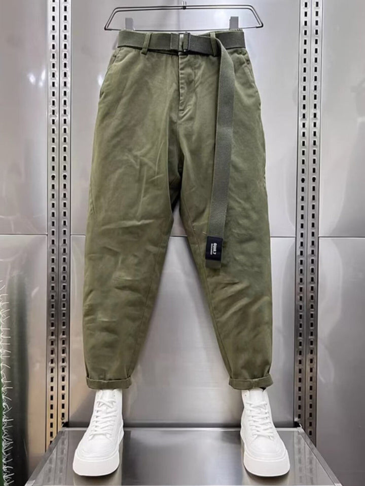 Laurent™ | Pantalones Capri con Cinturón