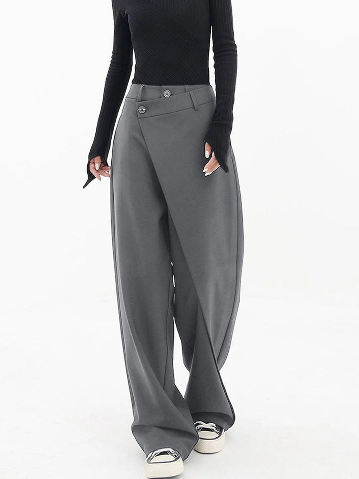 Elysian™ | Pantalón Amplio Asimétrico