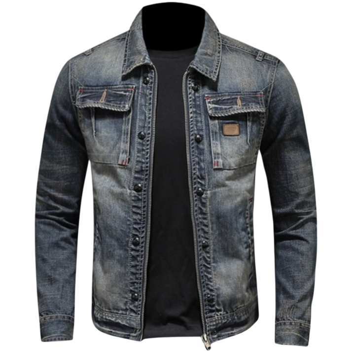 Basile™ | Chaleco de Jean estilo retro