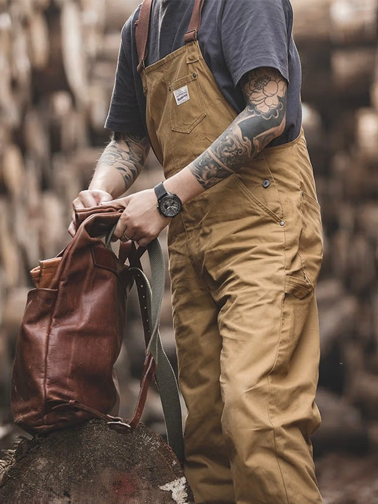 Gaspard™ | Ajattomat vintage-henkselihousut
