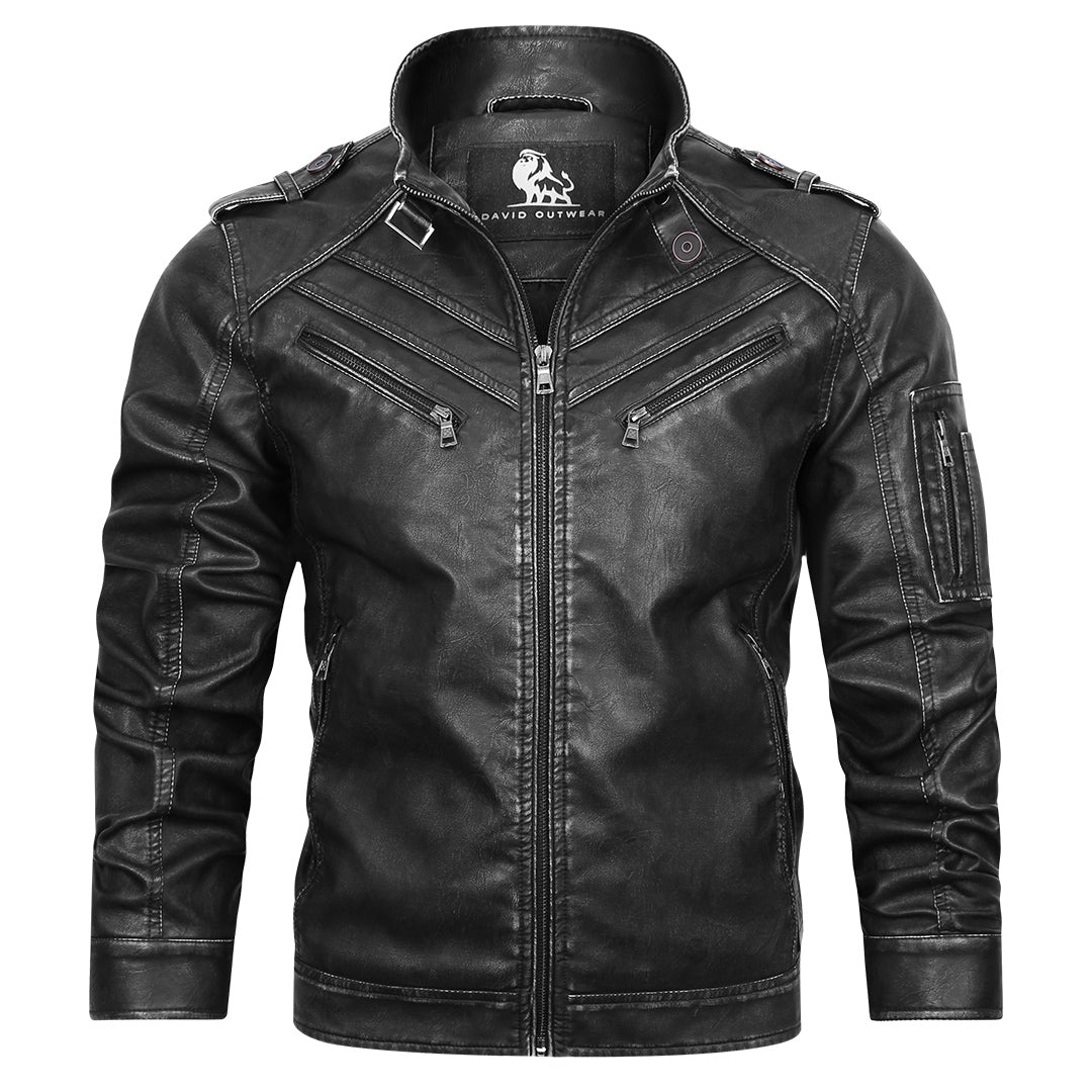 Chaqueta de Cuero Engine