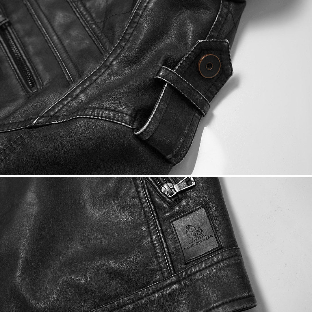 Chaqueta de Cuero Engine