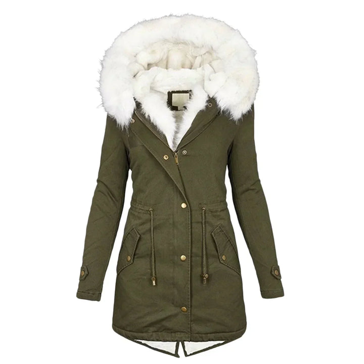 Julie - Chaqueta de invierno con forro de piel