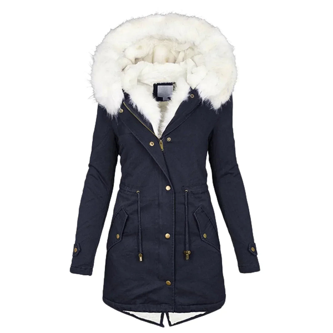 Julie - Chaqueta de invierno con forro de piel