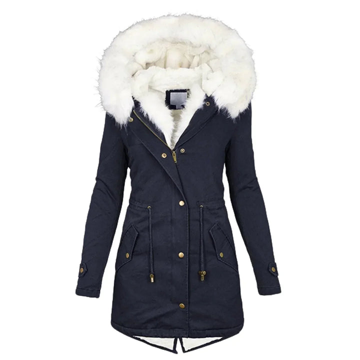 Julie - Chaqueta de invierno con forro de piel