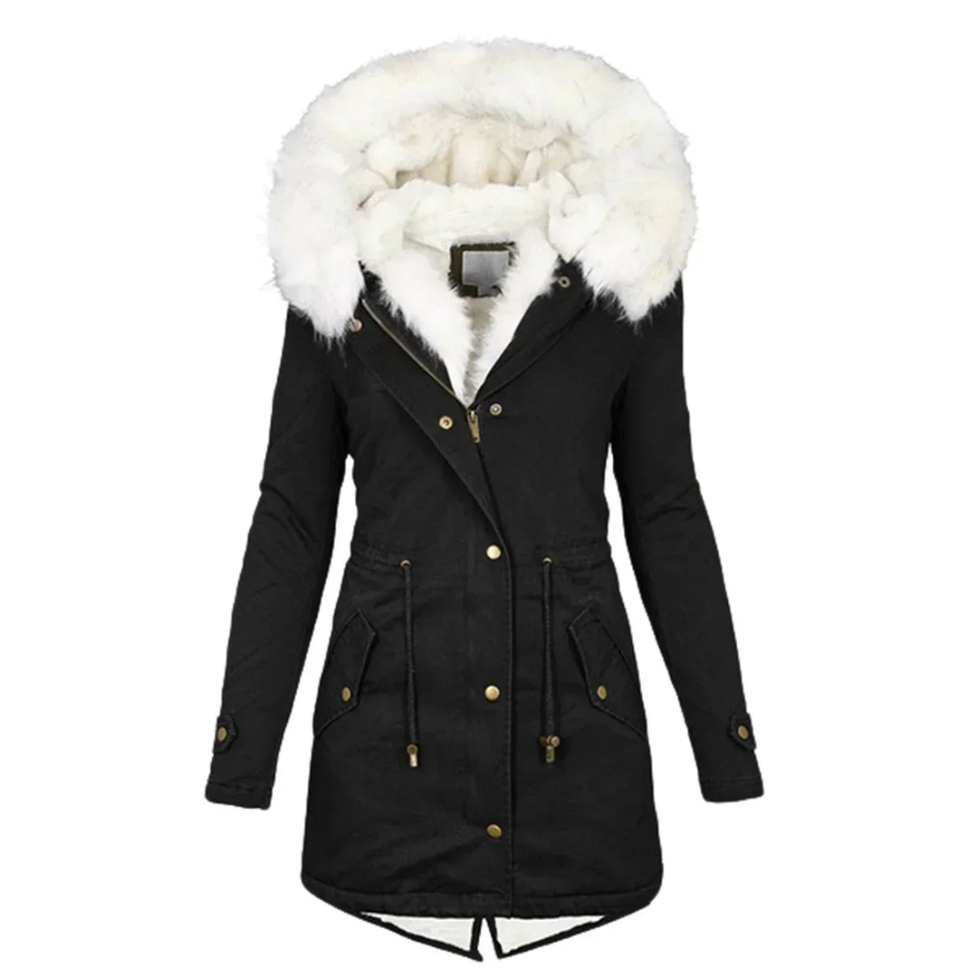 Julie - Chaqueta de invierno con forro de piel