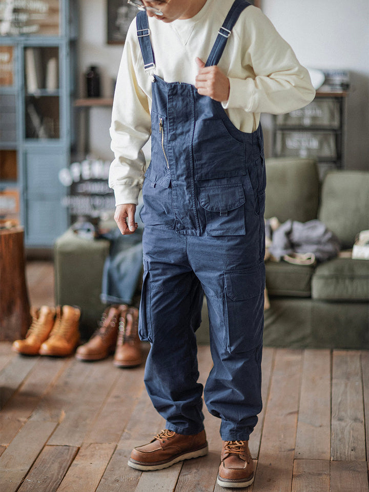 Louis™ | Pantalón de tirantes verde clásico