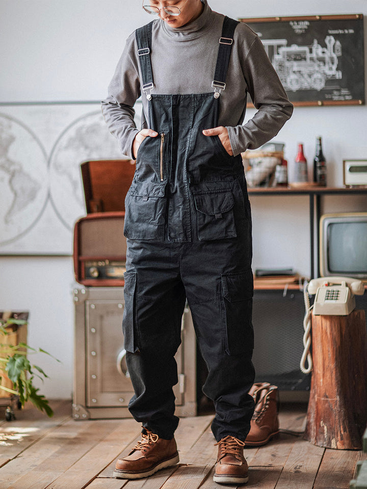 Louis™ | Pantalón de tirantes verde clásico