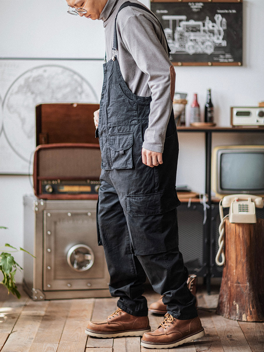 Louis™ | Pantalón de tirantes verde clásico