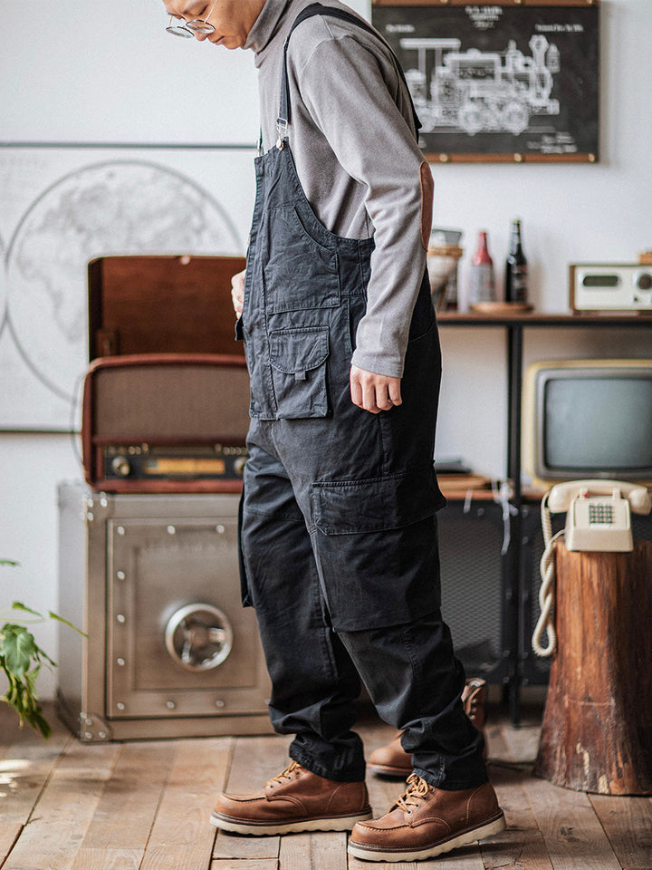 Louis™ | Pantalón de tirantes verde clásico