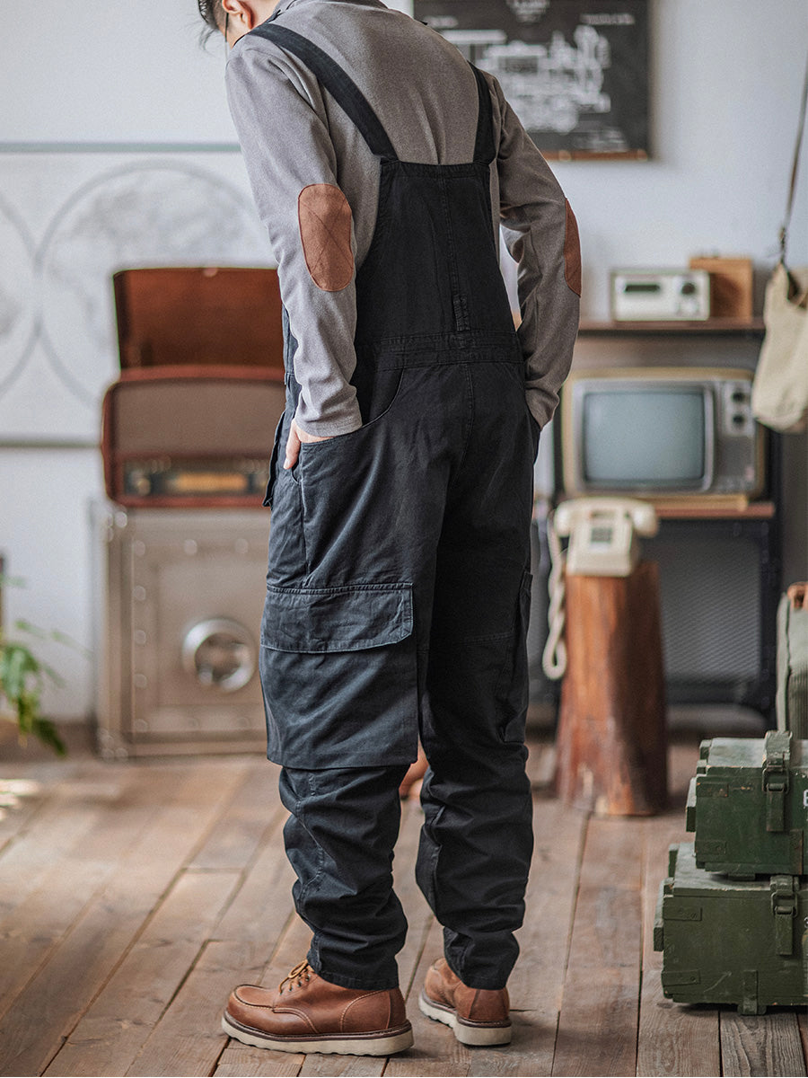 Louis™ | Pantalón de tirantes verde clásico