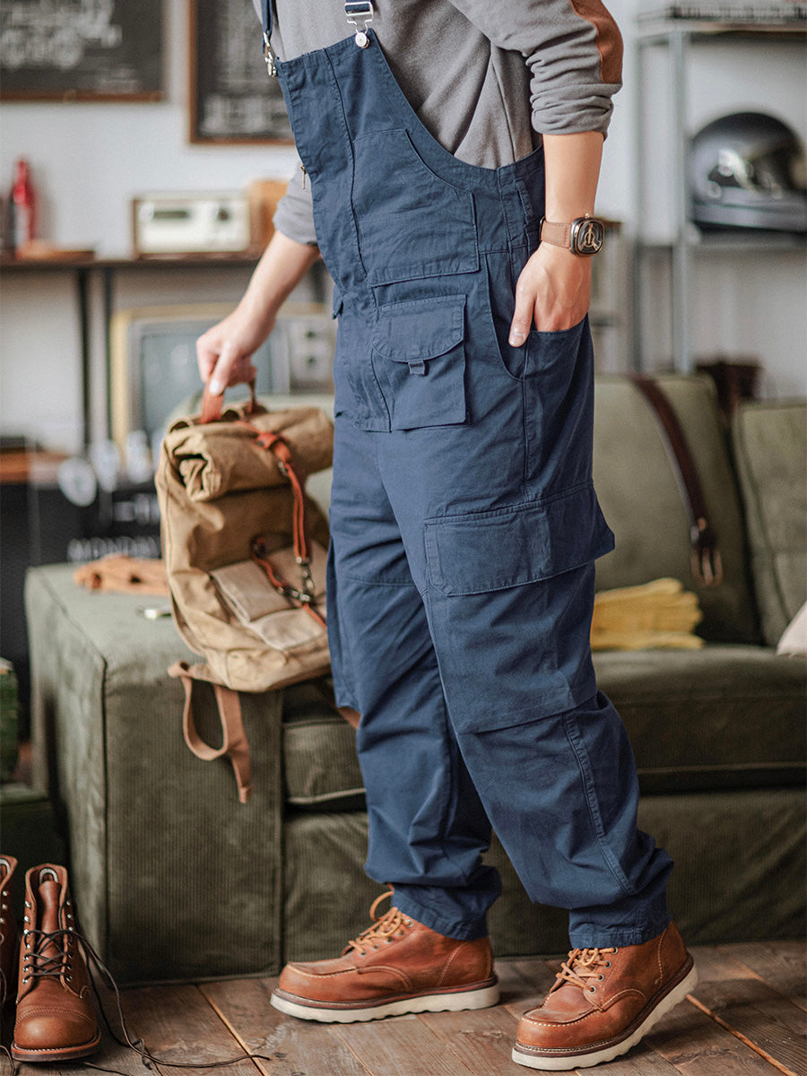 Louis™ | Pantalón de tirantes verde clásico