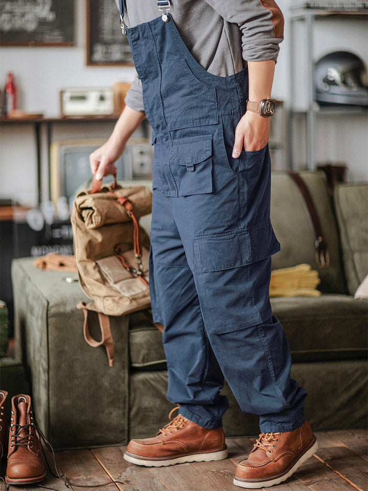 Louis™ | Pantalón de tirantes verde clásico