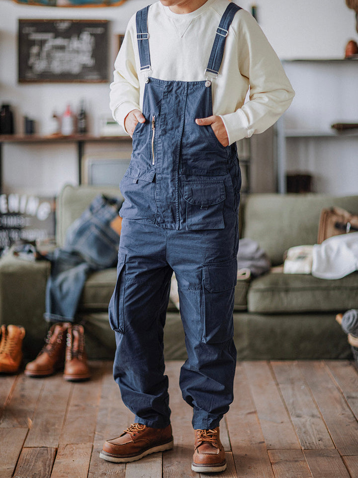 Louis™ | Pantalón de tirantes verde clásico