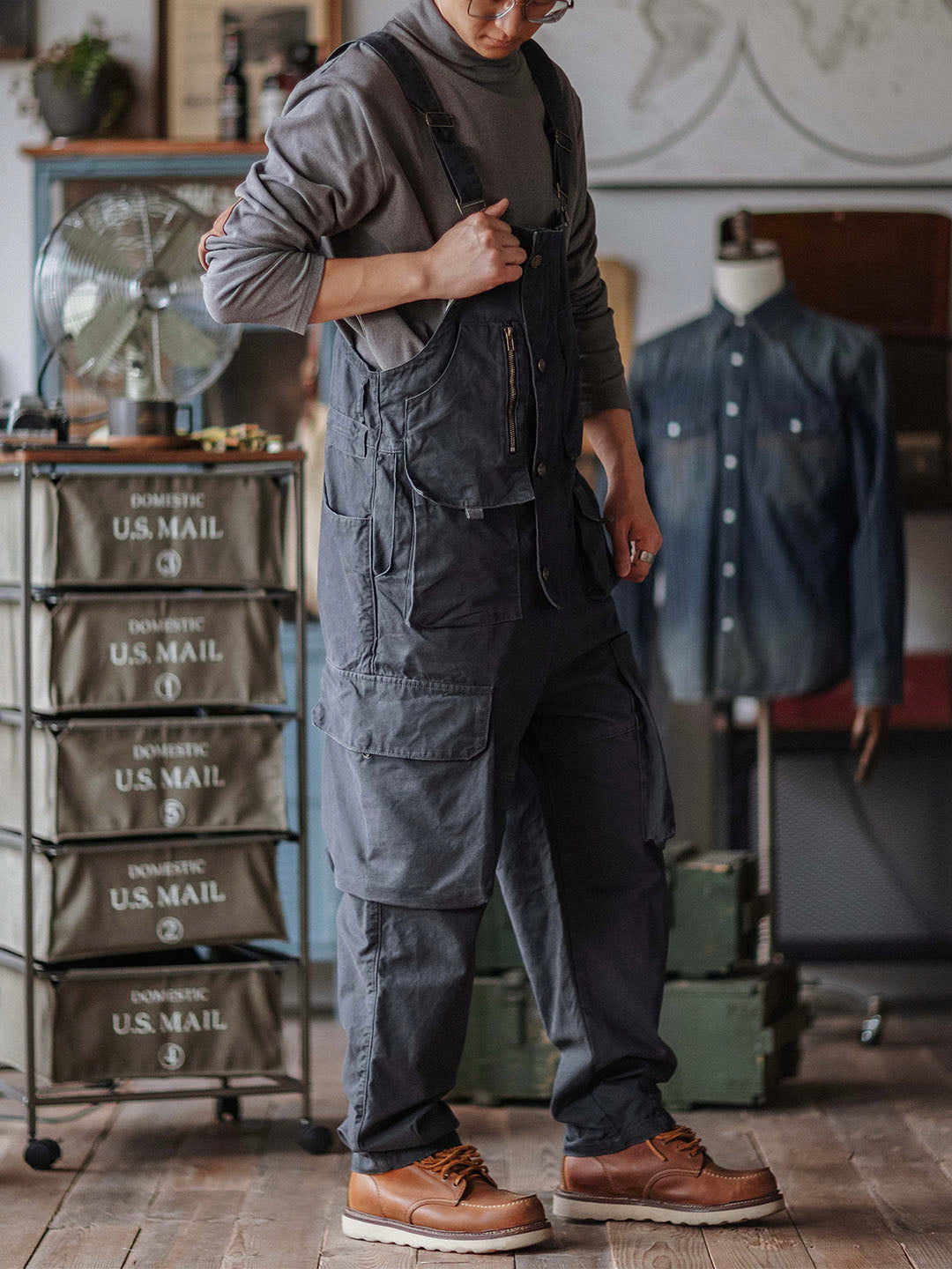 Émile™ | Pantalón de trabajo azul oscuro resistente