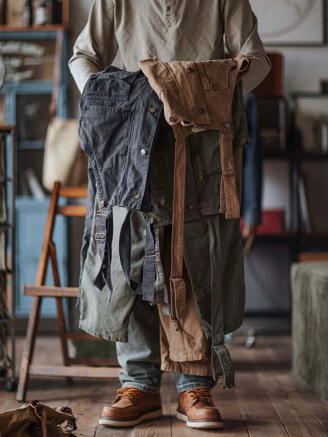 Émile™ | Pantalón de trabajo azul oscuro resistente