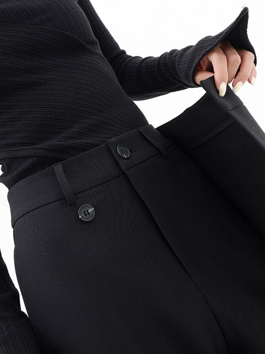 Elysian™ | Pantalón Amplio Asimétrico