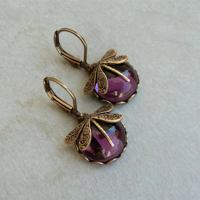 Pendientes Libélula Antika Guld