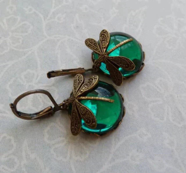 Pendientes Libélula Antika Guld