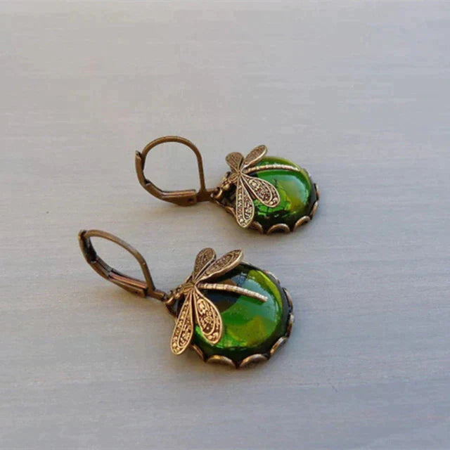Pendientes Libélula Antika Guld