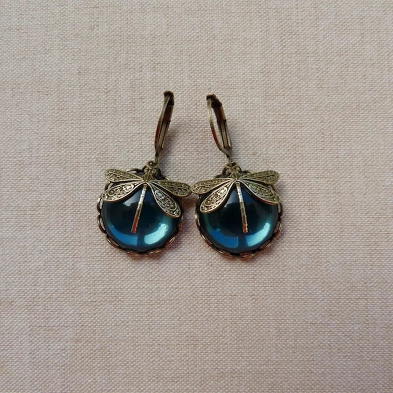 Pendientes Libélula Antika Guld