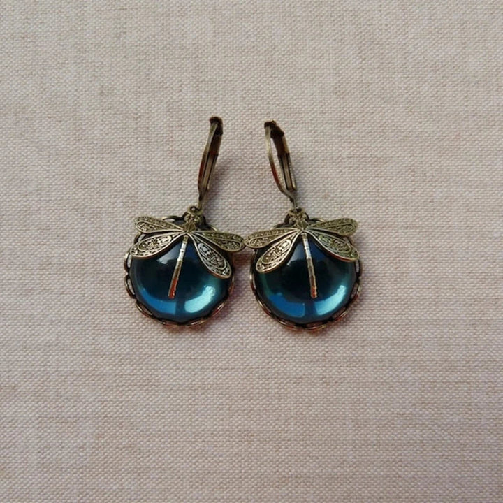 Pendientes Libélula Antika Guld