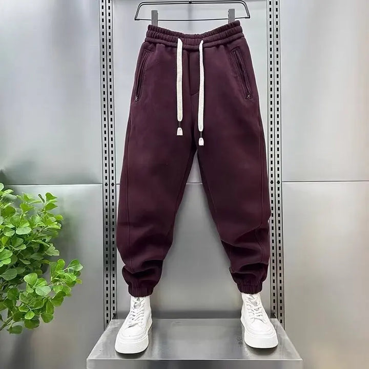 Laurent™ | Pantalones de Deporte de Terciopelo