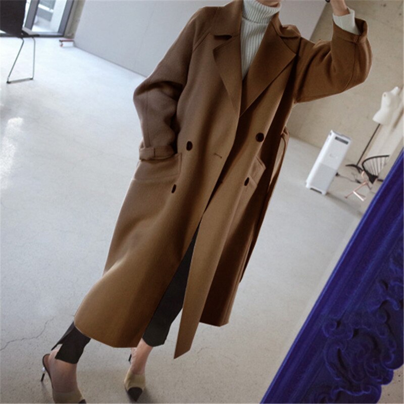 Olive™ | Abrigo largo elegante