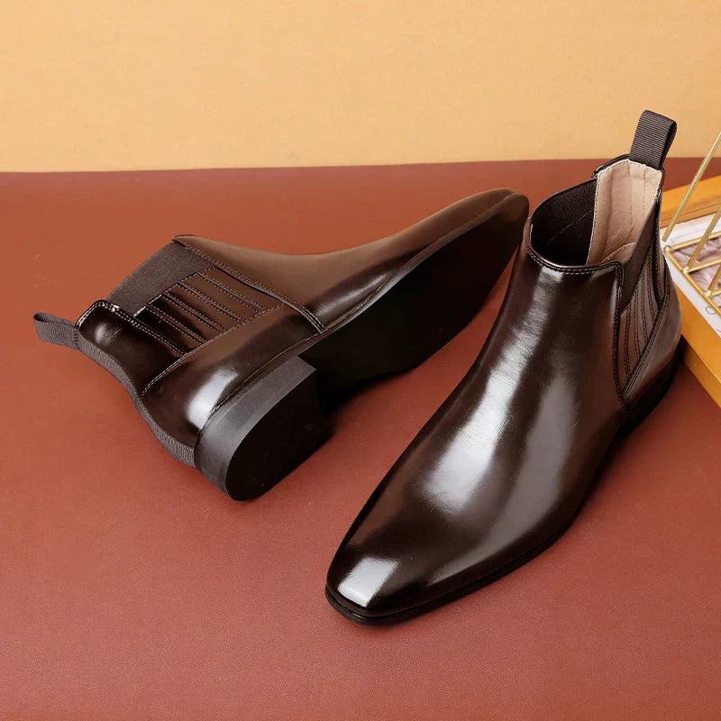 Peyton | Botines de Cuero Sintético